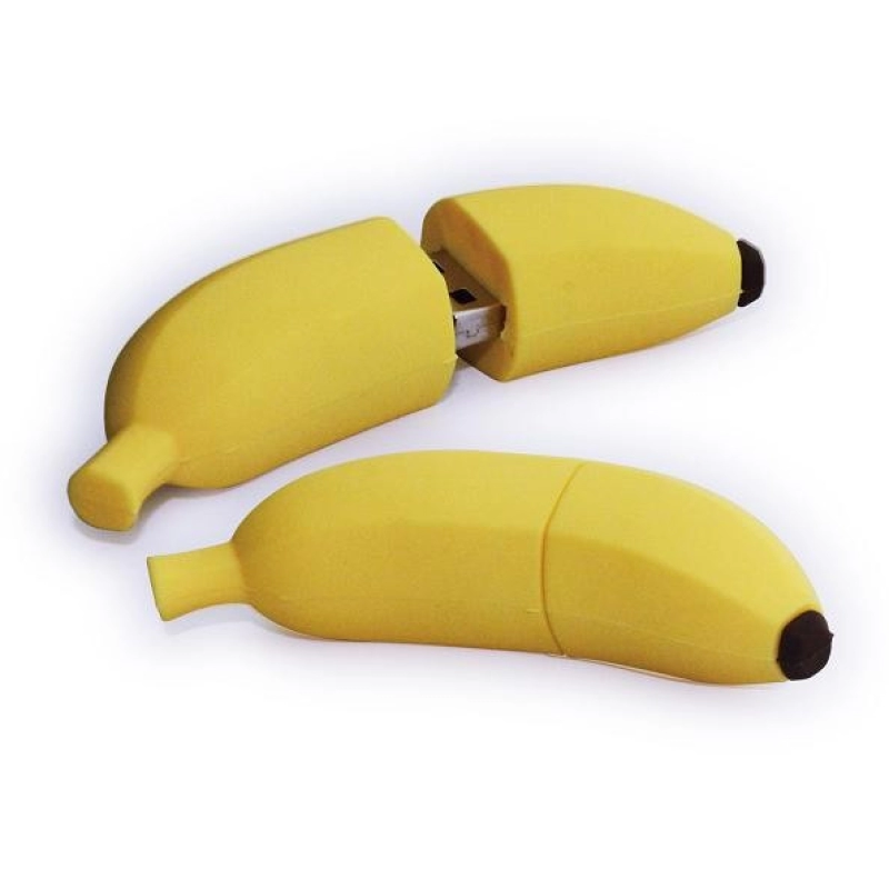 Memoria USB en PVC 3D diseño Banano
