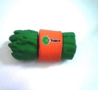 Memoria USB en PVC 3D diseño Espárragos