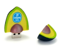 Memoria USB en PVC 3D diseño Aguacate