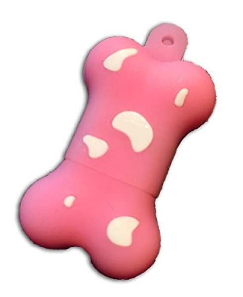 Memoria USB en PVC 2D diseño Hueso