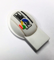 Memoria USB en PVC 3D diseño Casco de Construccion