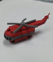 Memoria USB en PVC 3D diseño Helicoptero