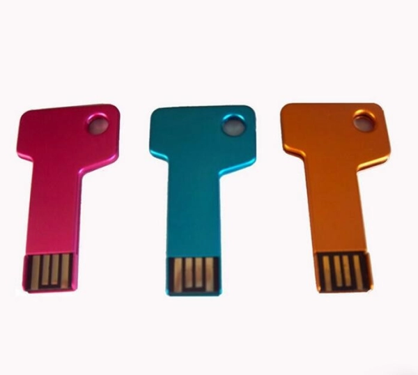 Memoria USB metalica diseño Llave