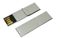 Memoria USB metalica en forma de Clip