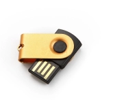 Memoria USB mini en metal y plastico