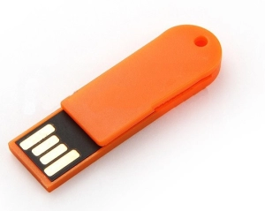 Memoria USB plastica en forma de Clip