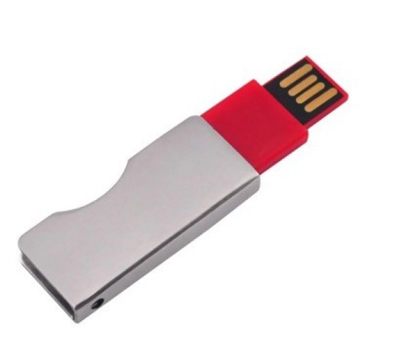 Memoria USB mini en metal y plastico