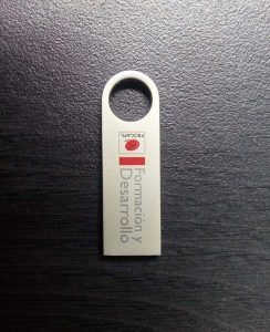 Memoria Mini USB metalica