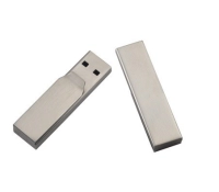 Memoria USB metalica en forma de Clip