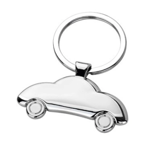 Llavero Metalico en forma de Carro.