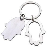 Llavero Metalico en forma de Manos