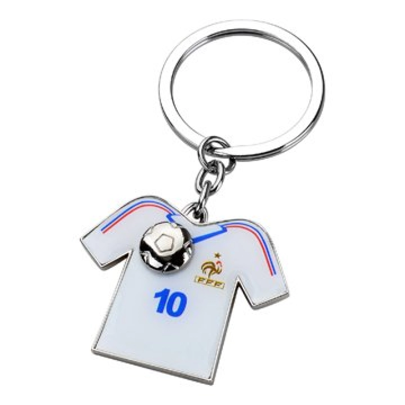 Llavero Metalico Camiseta con Balon.