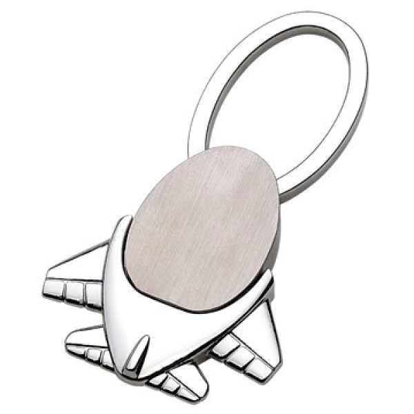 Llavero Metalico en forma de Avion