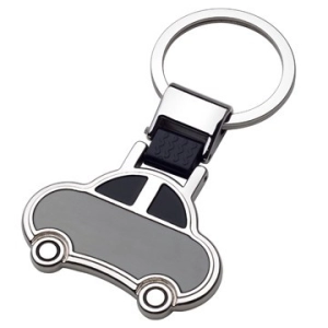 Llavero Metalico en forma de Carro