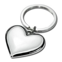 Llavero Metalico en forma de Corazon