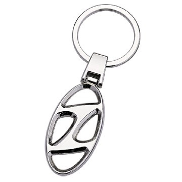 Llavero Metalico Ovalado