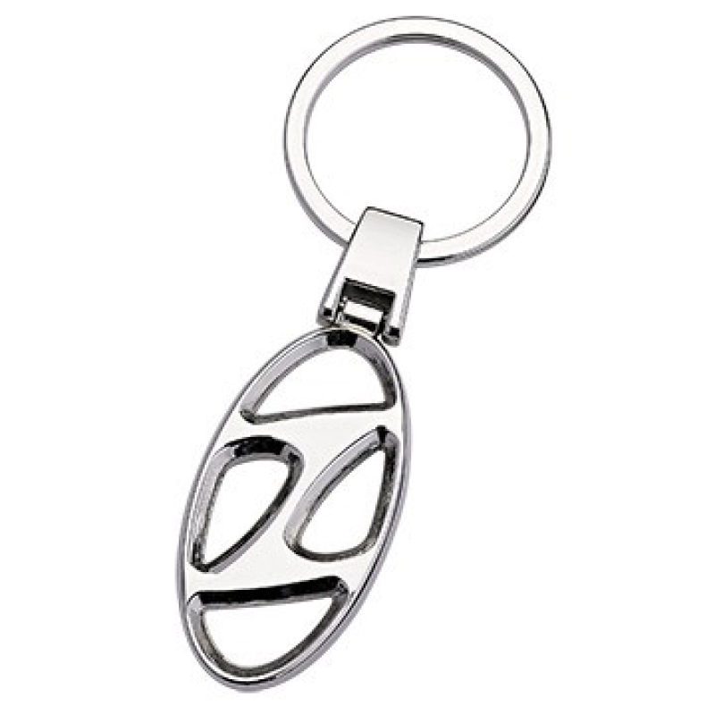 Llavero Metalico Ovalado