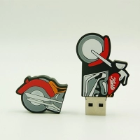 Memoria USB en PVC 2D diseño Motocicleta