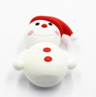 Memoria USB en PVC 3D diseño Muñeco de Nieve