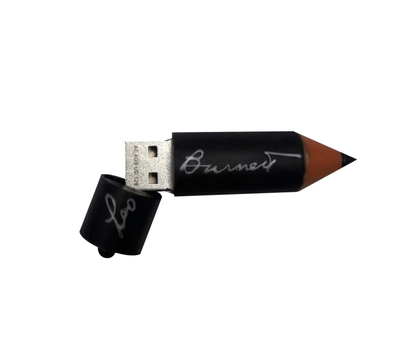 Memoria USB en PVC 2D diseño Lapiz