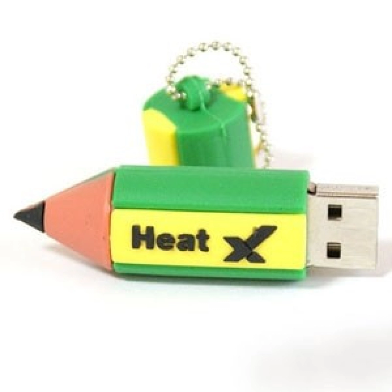 Memoria USB en PVC 2D diseño Lapiz