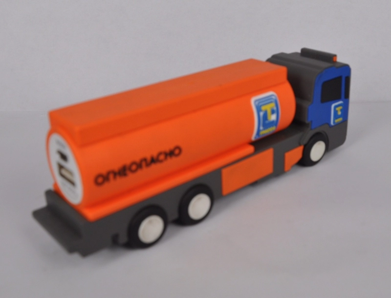 Cargador Power Bank en PVC en 3D en diseño especial de Camion