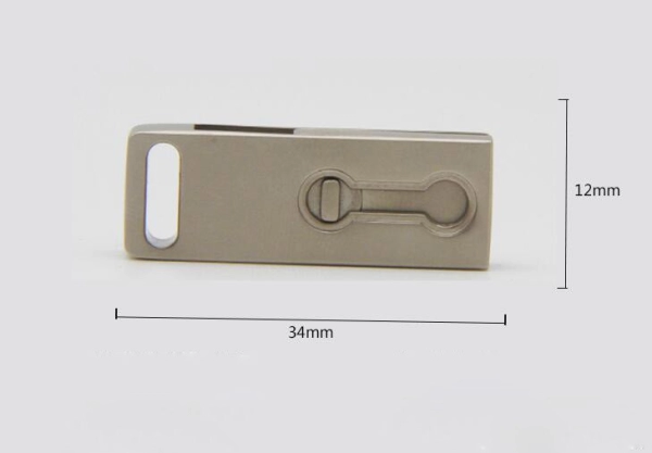Memoria USB metalica OTG
