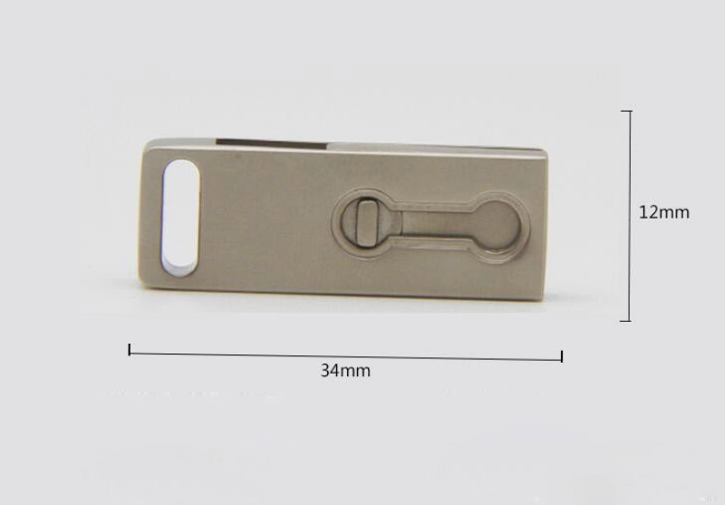 Memoria USB metalica OTG