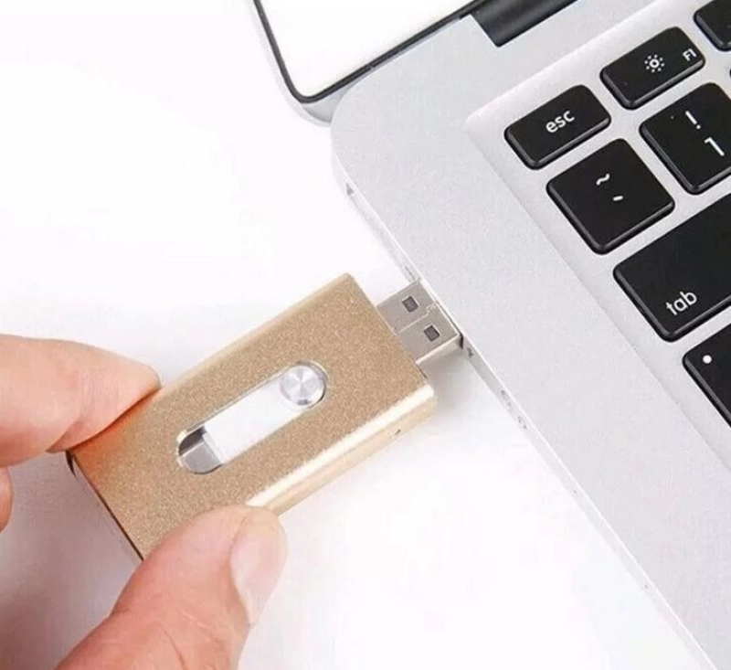 Memoria USB metalica OTG