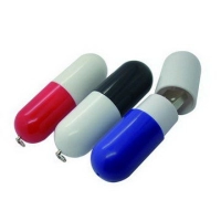Memoria USB plastica en forma de Capsula