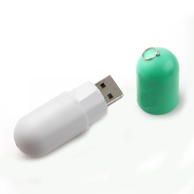 Memoria USB plastica en forma de Capsula