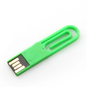 Memoria USB plastica en forma de Clip