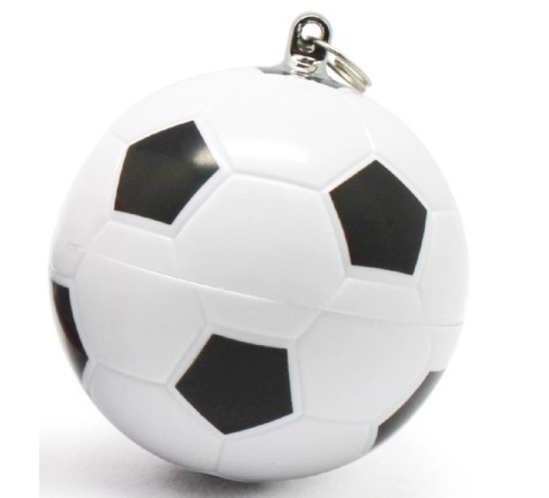 Memoria USB plastica en 3D en forma de balon de futbol
