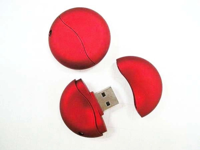 Memoria USB plastica redonda