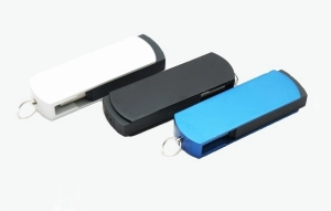 Memoria USB plastica giratoria