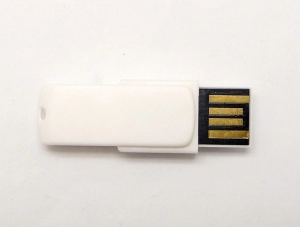 Memoria USB plastica giratoria