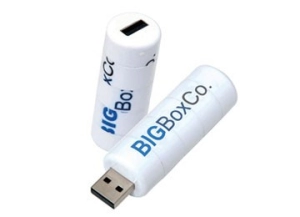 Memoria USB plastica en ABS modelo cilindro rompecabezas