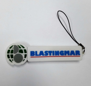 Memoria USB PVC 2D diseño logo Blastingmar