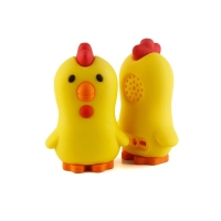 Parlantes Bluetooth en PVC 3D en forma de Pollito