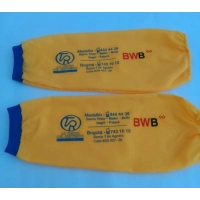 Manga Costa Rica, para taxista, elaborada en Dacron, con elastico, 40 x 15 cmts