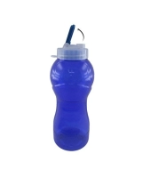 Botilito Balon, de 630 ml, 21 onzas,  tapa Dispensadora. 21 x 8.1 cmts, en PVC/PP