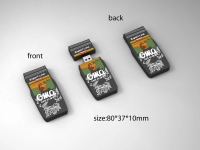 Memoria USB en PVC 2D diseño de Bolsa de Cafe