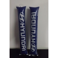 Golpeador en Polietileno calibre 2.5, color blanco, de 11 cm de ancho x 54 cmts de largo