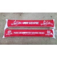 Golpeador en Polietileno calibre 2.5, color blanco, de 11 cm de ancho x 54 cmts de largo