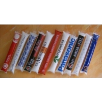 Golpeador en Polietileno calibre 2.5, color blanco, de 11 cm de ancho x 54 cmts de largo