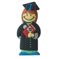 Memoria USB en PVC 2D diseño Graduando