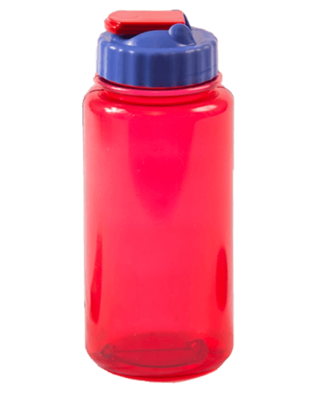 Botilito de 500 ml, 17 onzas, 18 x 7.1 cmts, tapa dispensadora