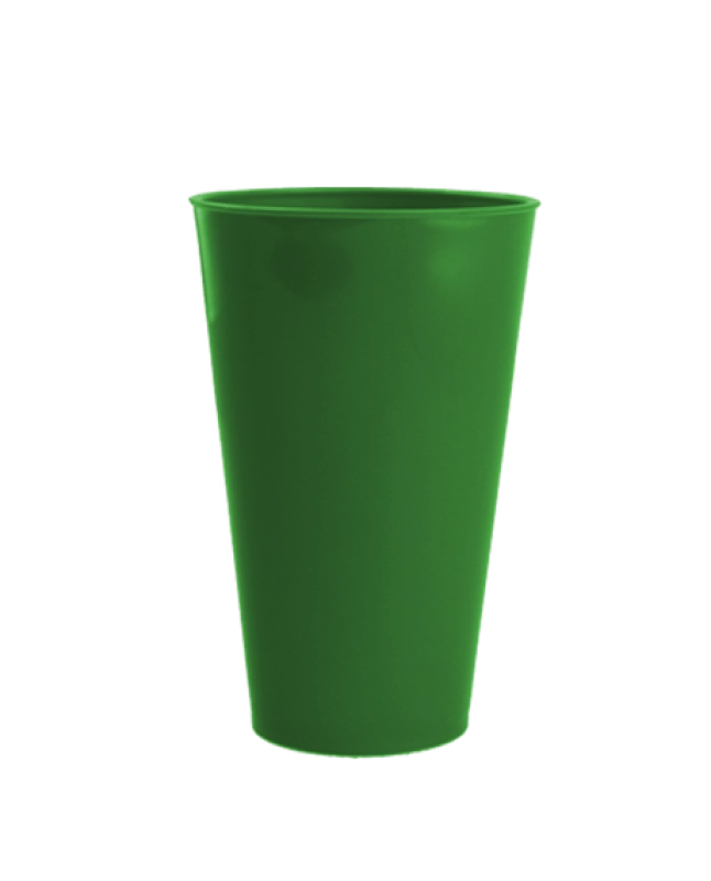 Vaso de 20 onzas, 591 ml, 14.6 alto,  9.4 cmts diametro(diam inf 6.1) en PP