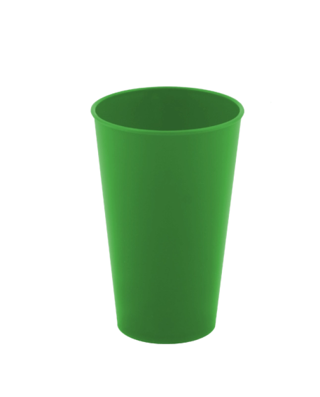Vaso de 8 onzas, 235 ml, 10.5 alto x 6.7 cmts diametro, en Polipropileno