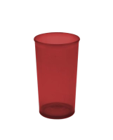 Vaso Redondo 10 onzas, 295 ml, 11.8 x 6.9 cmts, en Poliestireno Cristal